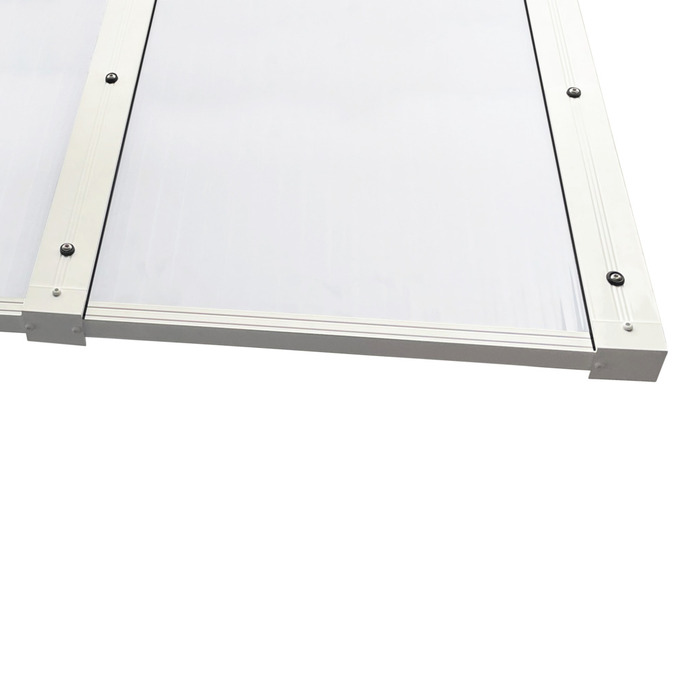 Kanaltak Komplett Klar Vit 16 mm - 4,0 x 3,262 m